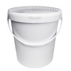 21 LITRE WHITE BUCKET and LID